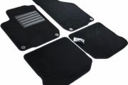 Floor Mats Velour Car Mat Suitable for Volkswagen Golf IV (1J) 1998>2003 - New Beetle 1998>2011 - Bora 1998>2011 / Seat Leon I 99>05