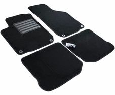 Floor Mats Velour Car Mat Suitable for Volkswagen Golf IV (1J) 1998>2003 - New Beetle 1998>2011 - Bora 1998>2011 / Seat Leon I 99>05