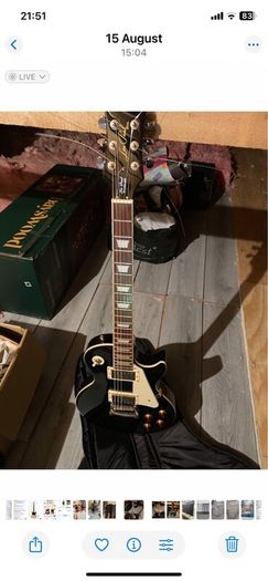 epiphone les paul standard electric guitar