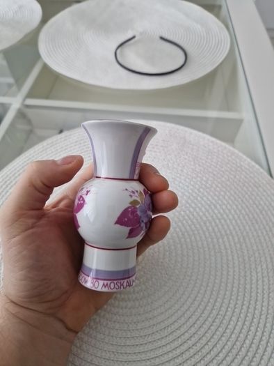 vintage ussr olympic vase 1980