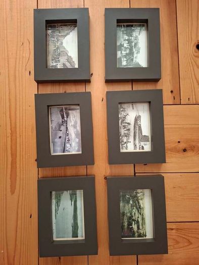 6 framed pictures of Ballina Mayo