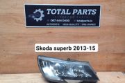 Skoda superb 2013-15 driver headlight