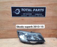 Skoda superb 2013-15 driver headlight