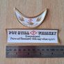 Vintage neck and footer John Power & Son whiskey bottle vintage labels No2 Image 2