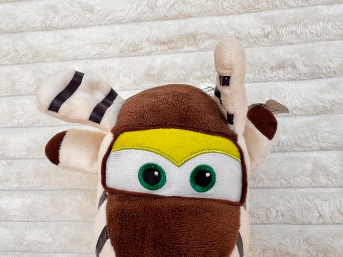 Super Wings Flying Friends Soft Plush Toy AirPlane Bello approx. 18 cm. Dirty Used Please see photos
