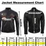 New! - Aviatrix Leather Fashion Biker Jacket Image 6
