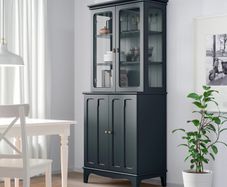 IKEA Lommarp cabinet with glass doors