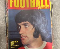 Job lot of 40 Football Monthly magazine