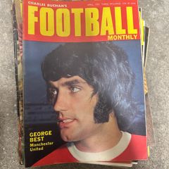Job lot of 40 Football Monthly magazine
