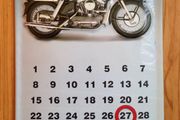 Harley-Davidson Metal Perpetual Calendar