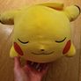 Sleeping Pikachu Pokemon 45cm Plush Image 8