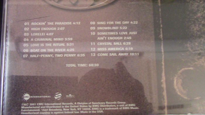 Styx - Styxworld Live 2001 CD
