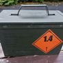 Military Metal Ammo Box / Can (Excellent storage) Image 2