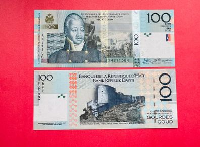 Haiti  100. Gourdes. 2016  Pick  275f. Commemorative Issue. ( Uncirculated )