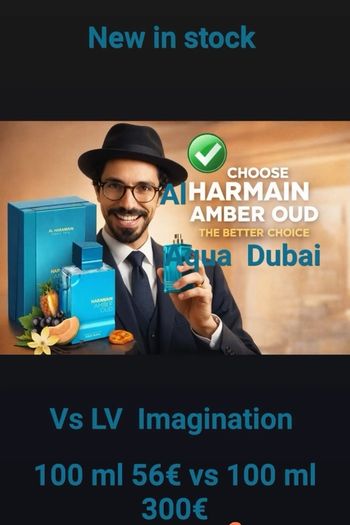 Al haraiman amber oud Aqua Dubai 100 ml new sealed