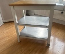 butchers block/ kitchen trolly
