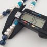 Authentic Fresh Water Pearls & Gemstone Beads With Himalayan Tibetan Dzi Pendant Necklace Image 6