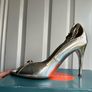 Silver and gold Karen Millen sandals - sz 6 Image 8