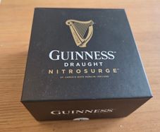 Guinness beer Draught Nitrosurge Device