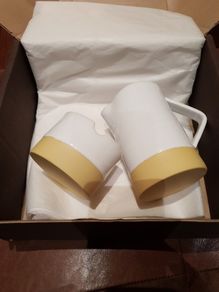Thomas Diem Handmade in Ireland Pottery - Brand New Boxed Set -  Milk Jug and matching sugar Bowl.- Boxed -Brand New