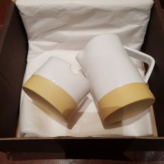 Thomas Diem Handmade in Ireland Pottery - Brand New Boxed Set -  Milk Jug and matching sugar Bowl.- Boxed -Brand New