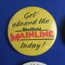 BUTTON BADGES (55mm diameter) - collectible large-size badges from the 1980's and 1990's Image 2