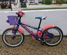 Drag Alpha 16 inch Kids Bike with Stabilisers, Stand & Bell