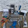 7 Section Metal Tool Box + Large Tool Set Image 2