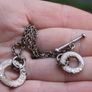 Vintage Secret Sterling Silver 925 Bangle Bracelet 7,6g Image 2