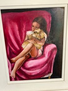 Original Maureen O'Mahony Oil on Canvas