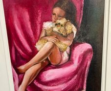 Original Maureen O'Mahony Oil on Canvas
