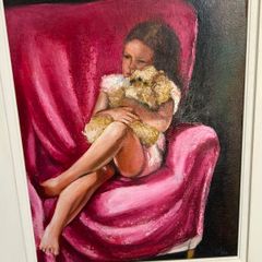 Original Maureen O'Mahony Oil on Canvas