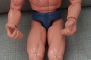 Action Man Figure 1994 Hasbro C-023B Flocked Hair Blue Bum