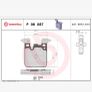 Brand New Brembo Rear Brake Pads and Handbrake Shoes Image 2