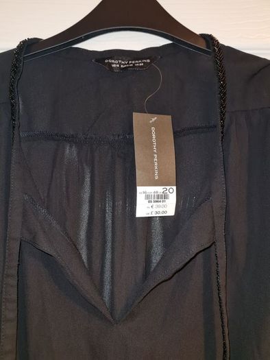 PLUS SIZE (20) Dorothy Perkins Bead Detail Top. New