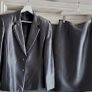 Lounge Label Australia silver shimmer blazer & skirt suit Sz 14 - Rrp 300 dollars Image 3
