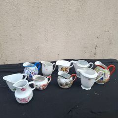 10 china milk jugs postage possible