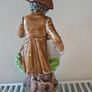 Vintage boy with bird figurine Capodimonte style Image 5