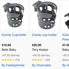 Cup Holder for Buggy