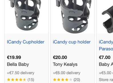 Cup Holder for Buggy