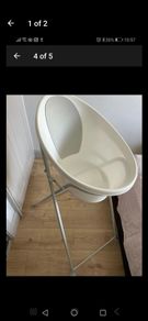 Shnuggle baby bath and stand
