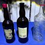 3 Vintage empty bottles Image 7