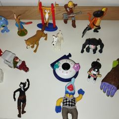 Vintage McDonalds  Burger King Toy Bundle