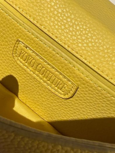 KOKO Couture Yellow Belt Body Bag!