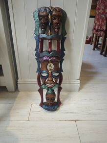 wooden mask