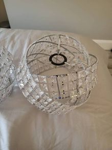 Clear Venetian Easy Fit Lamp Shade