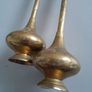 Brass Ornamental Vases x 2 Image 5