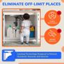 Cupboard Locks for Children- Pack of 20 Magnetic, Child Safety Lock Latches with 3 Keys for Kitchen Cupboards and Drawers - Baby Safety Products Image 2