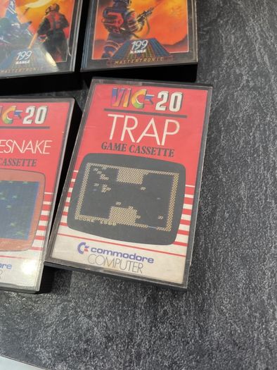 Rare Vintage Commodore VIC-20 Game Collection - 12 Titles (Retro Job Lot)
