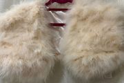 Pale Peach Turkish Feather Shrug